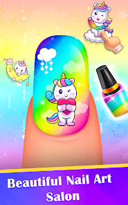 Nail polish game nail art 螢幕截圖 0