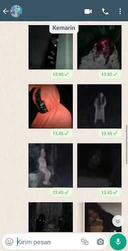 Pocong Kuntilanak WA Stickers Schermafbeelding 2