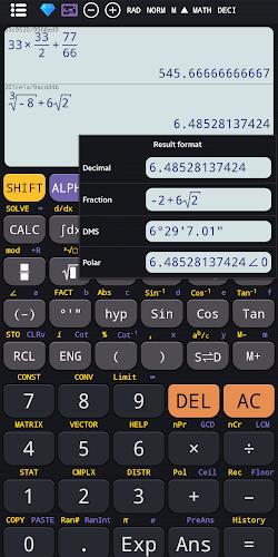 Scientific calculator plus 991 ภาพหน้าจอ 3