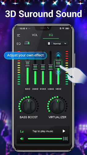 Musique Equalizer Pro Capture d'écran 1