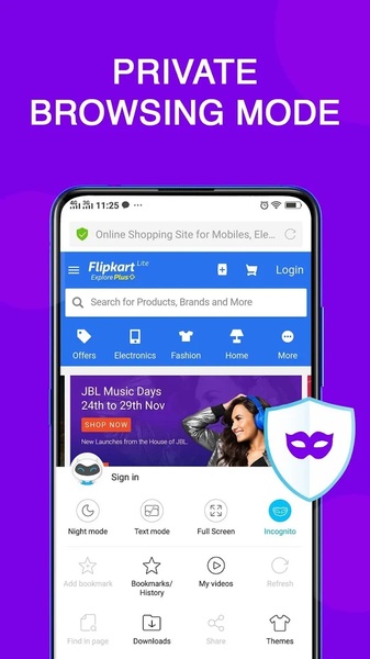 Vivo Browser स्क्रीनशॉट 3