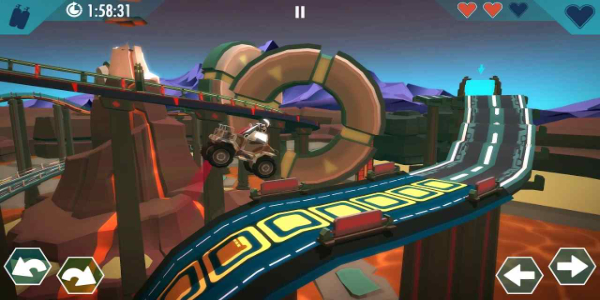 Gravity Rider Zero Capture d'écran 1