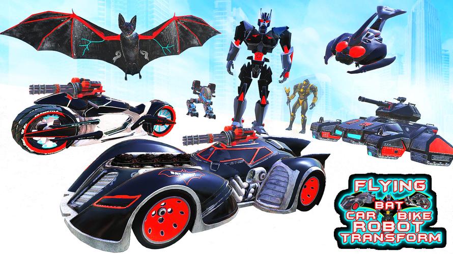 Bat Robot Fighting Game 螢幕截圖 0