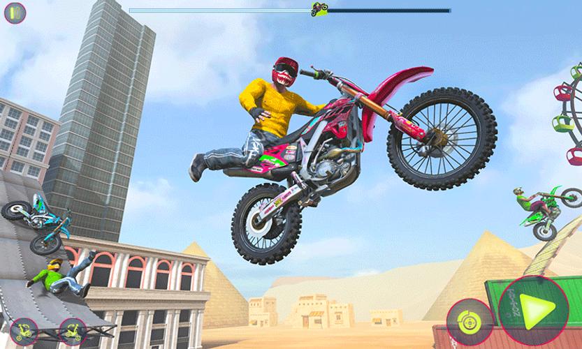 Crazy Bike Racing Stunt Game স্ক্রিনশট 1