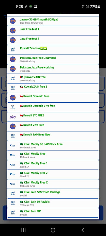 TM Tunnel VPN Captura de tela 1