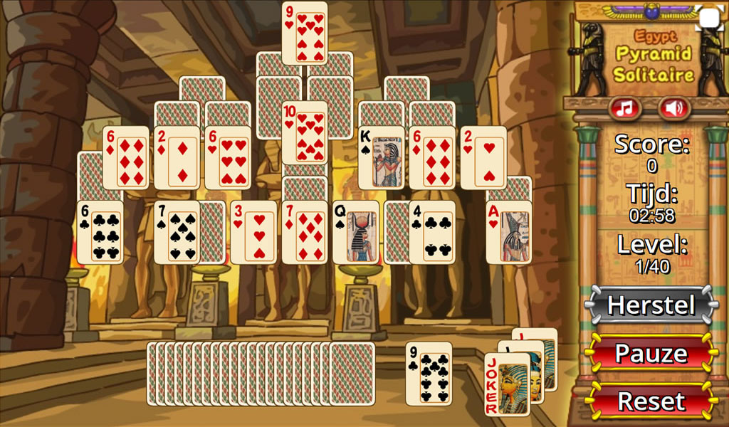 Egypt Pyramid Solitaire Capture d'écran 1