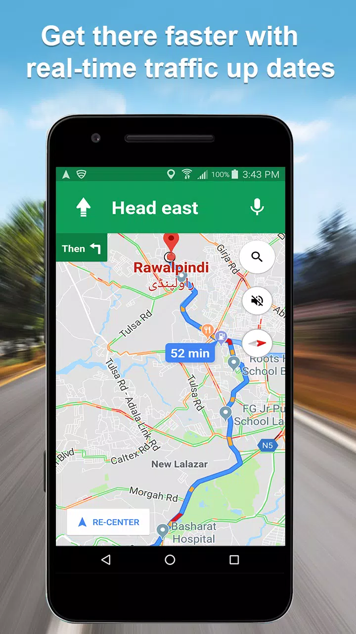 Maps GPS Navigation Route Directions Location Live Tangkapan skrin 1