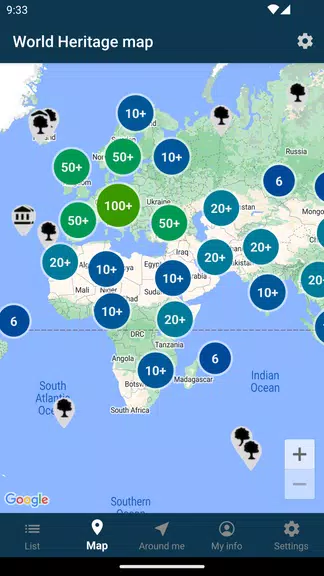 World Heritage - UNESCO List Ảnh chụp màn hình 0