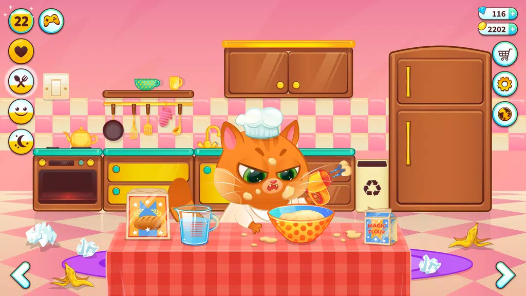 Bubbu – My Virtual Pet Cat Ảnh chụp màn hình 1