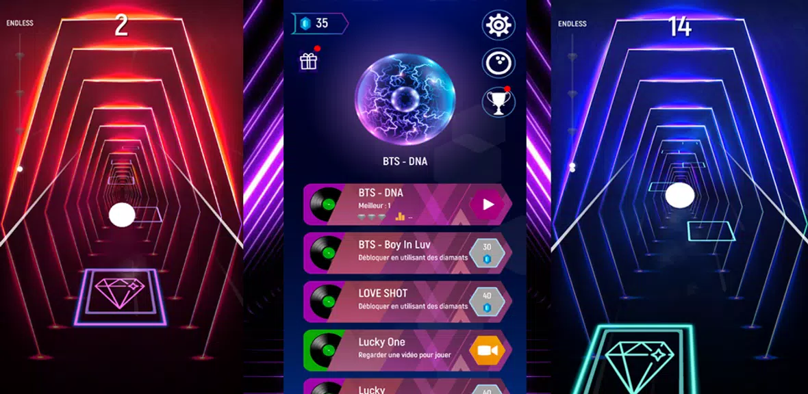 Tiles Hop : BLACKPINK KPOP EDM ဖန်သားပြင်ဓာတ်ပုံ 0