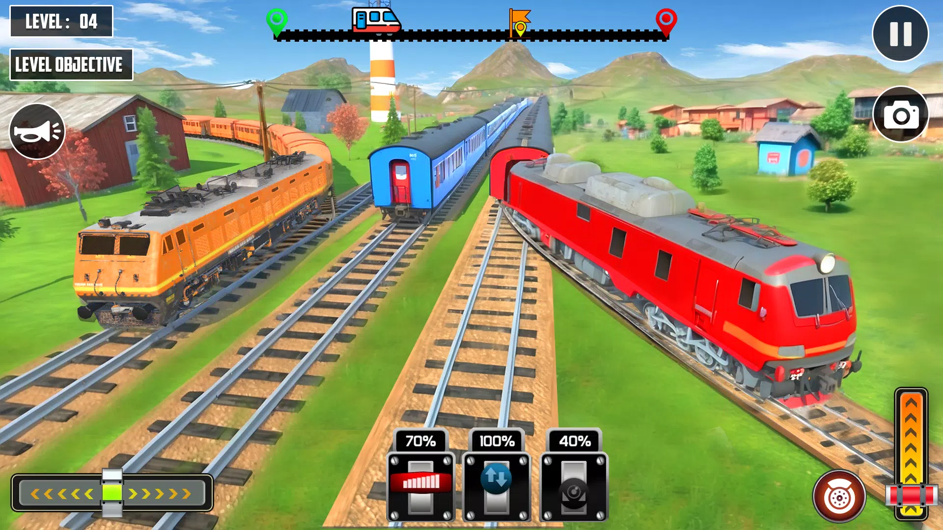 Train Driving Locomotive Games スクリーンショット 2