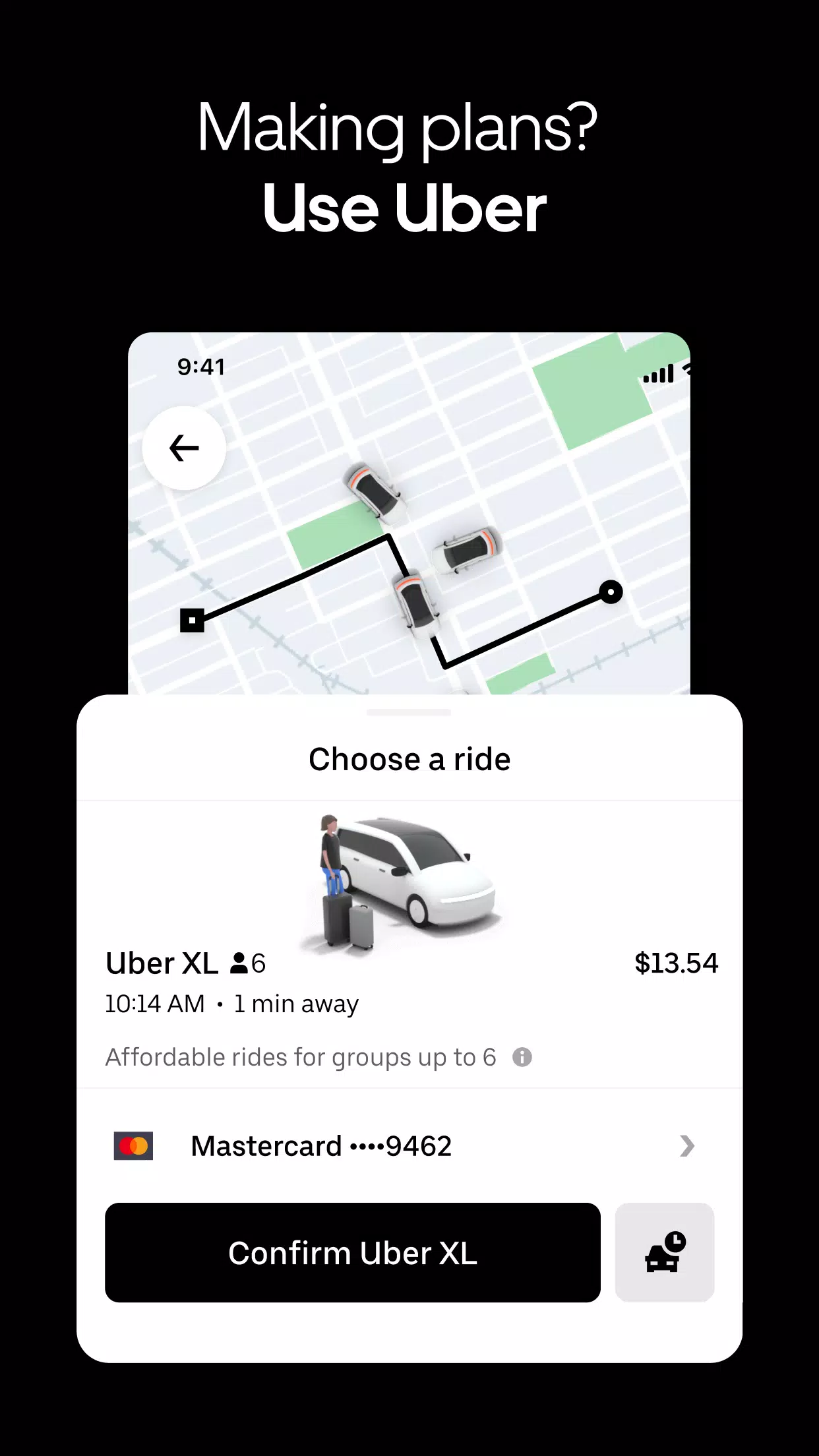 Schermata Uber 3