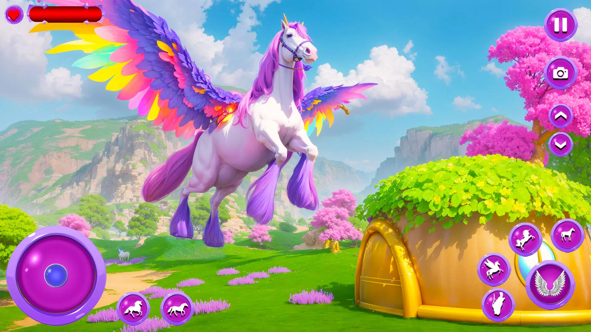 My Unicorn Flying Horse Care ภาพหน้าจอ 0