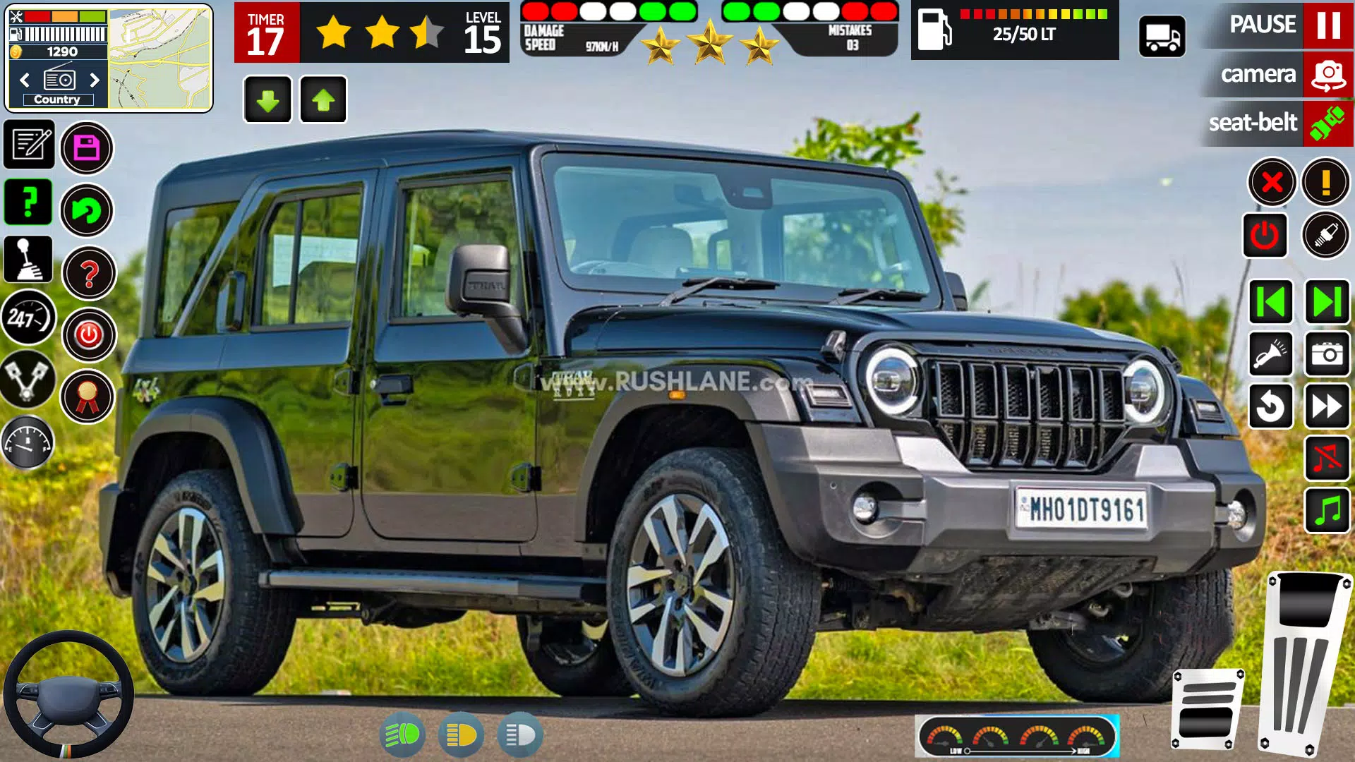 Offroad Jeep Game Simulator 3d Zrzut ekranu 0