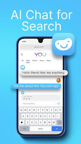 You.com — Personalized AI Chat 螢幕截圖 0