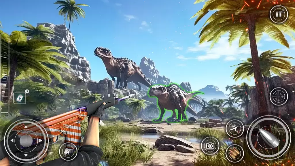 Schermata Dino Hunting: Dinosaur Game 3D 1