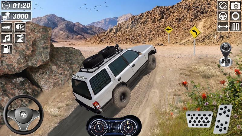 Offroad Jeep Simulator Game Ảnh chụp màn hình 0