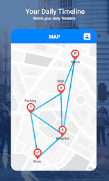 Schermata Map Location Timeline 0