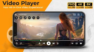 ZMPlayer: HD Video Player app Zrzut ekranu 0