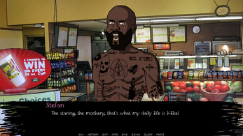 A Ride To Love - a death grips visual novel Ekran Görüntüsü 3