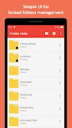 Lock my Folder - Folder hider Zrzut ekranu 0