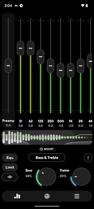 Poweramp Equalizer Capture d'écran 2