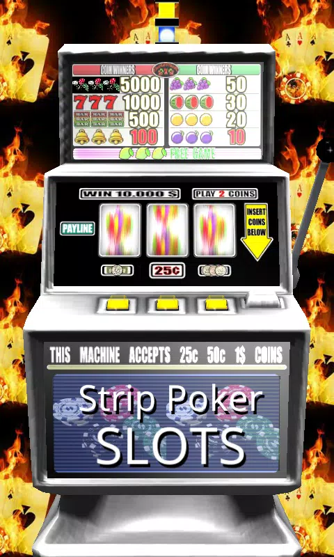 3D Strip Poker Slots - Free 螢幕截圖 1