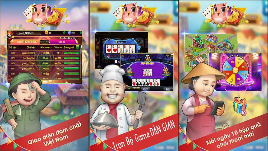4Play - Tien Len Dem La Online Captura de tela 1