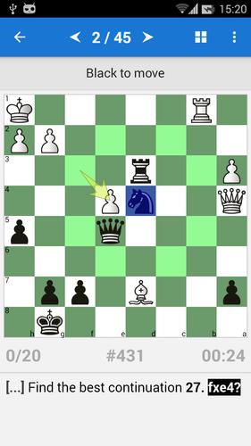 Chess Strategy & Tactics Vol 1 Captura de tela 0