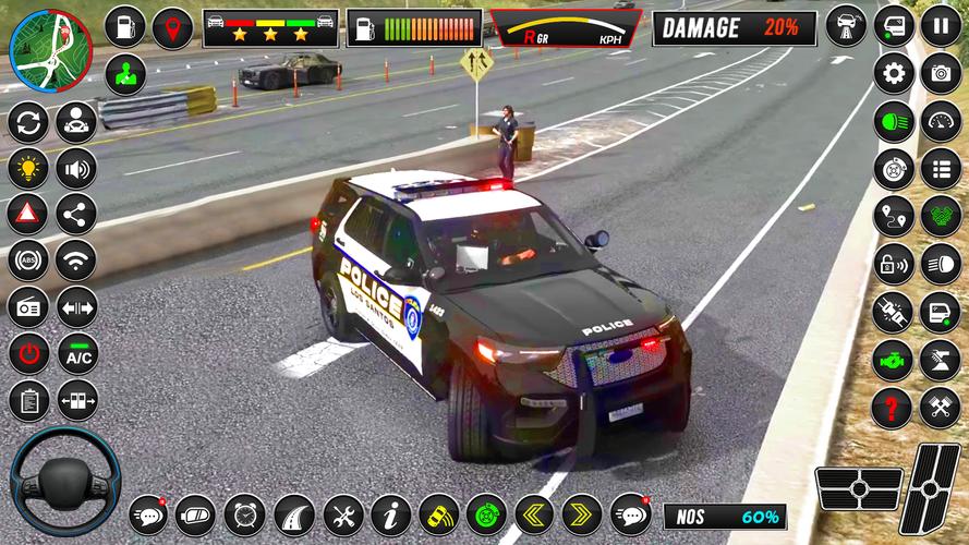 City Police Cop Car Driving 3D Zrzut ekranu 3