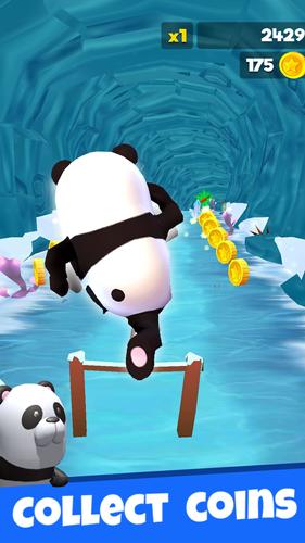 Jungle Run Animal Running Game Captura de tela 1