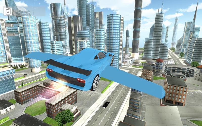 Flying Car Simulator Xtreme 3D 螢幕截圖 0