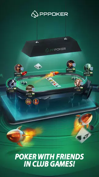 PPPoker-USA-Holdem,Omaha ဖန်သားပြင်ဓာတ်ပုံ 3