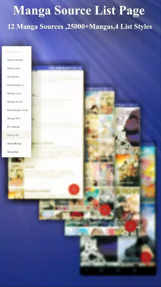 Schermata Manga Fans - Free Read,Browse ,Cache Manga & Comic 0