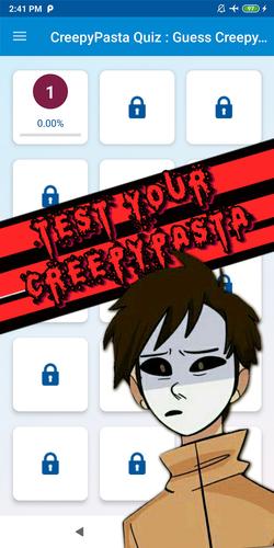creepypasta quiz 螢幕截圖 1