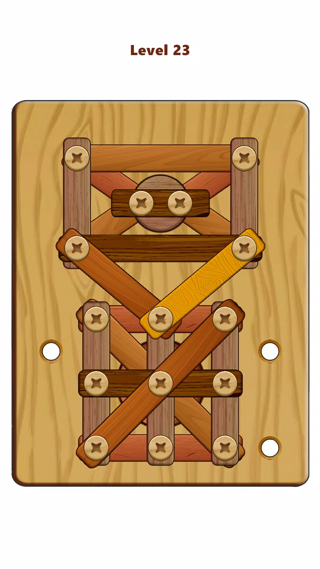 Wood Nuts & Bolts Puzzle应用截图第1张