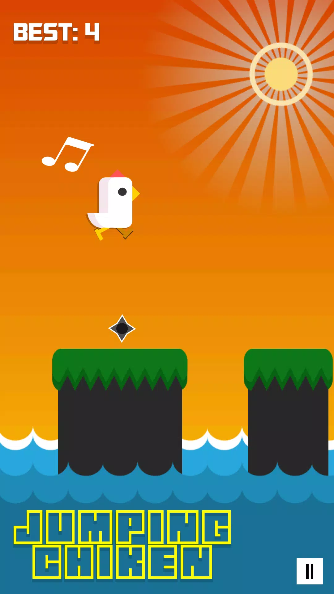 Jumping Chiken Game Скриншот 2