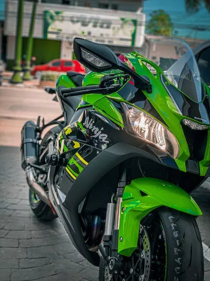 Kawasaki Ninja ZX10r Wallpaper Captura de pantalla 3