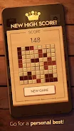 Woodoku - Wood Block Puzzle Tangkapan skrin 1