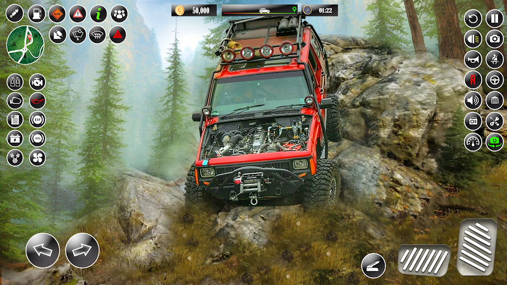 Offroad Xtreme 4X4 Jeep Driver Schermafbeelding 0