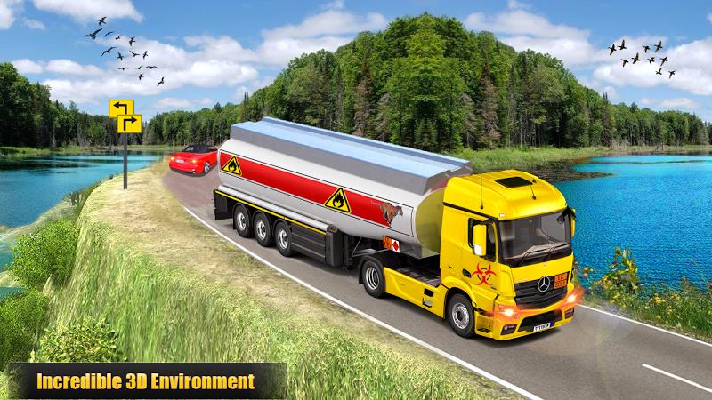 Truck Sim :Modern Tanker Truck 스크린샷 0