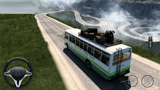 Indian Bus Simulator Game 3D Schermafbeelding 1