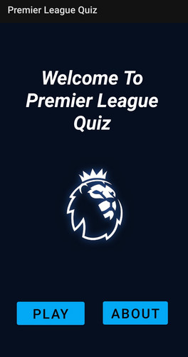 Premier League Quiz Schermafbeelding 0