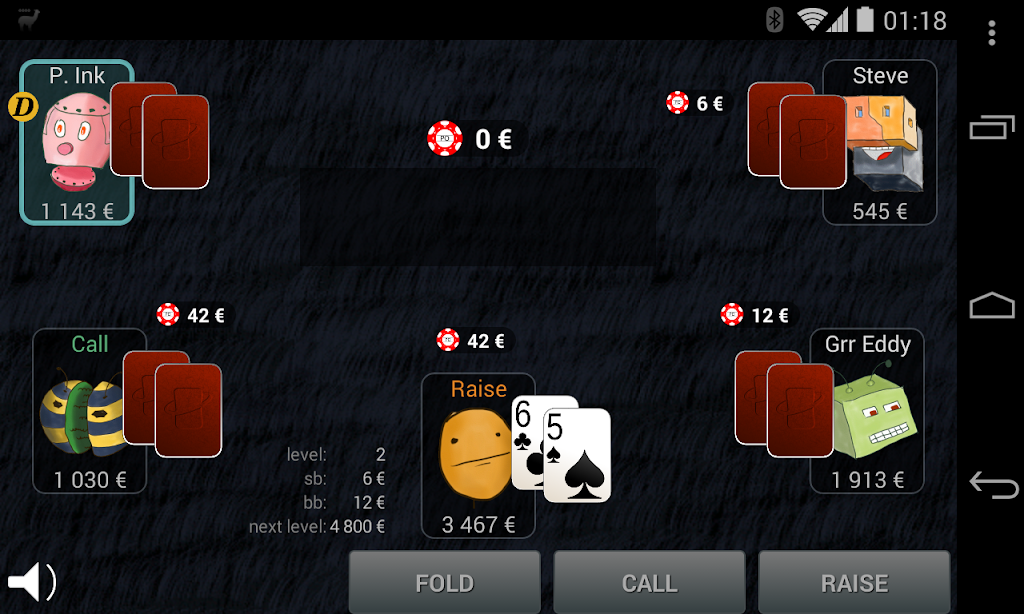 Bots Don’t Bluff Offline Poker应用截图第1张