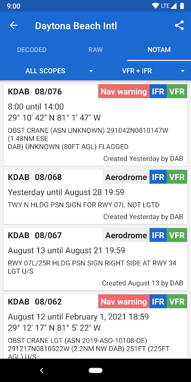 Avia Weather – METAR & TAF Mod应用截图第3张