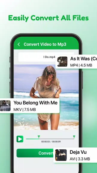 Video to MP3: Video Converter স্ক্রিনশট 0