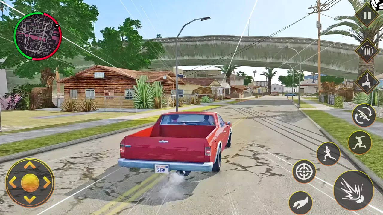 Gangster Theft Vegas City 3D ภาพหน้าจอ 1