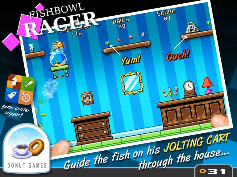 Fishbowl Racer 스크린샷 2