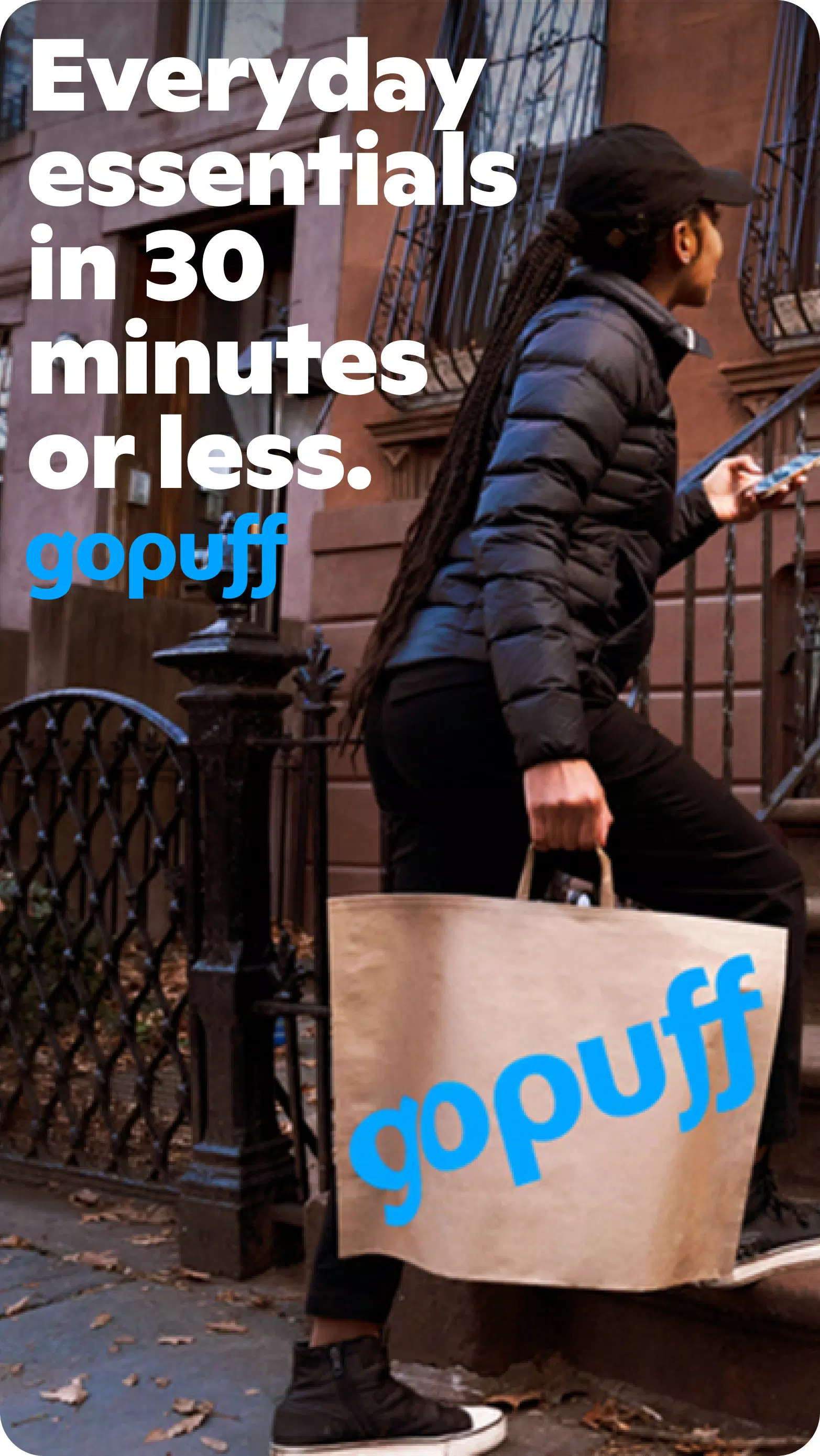 Gopuff—Alcohol & Food Delivery ภาพหน้าจอ 0