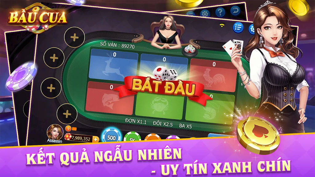 Bầu Cua - Tài Xỉu Casino ဖန်သားပြင်ဓာတ်ပုံ 2